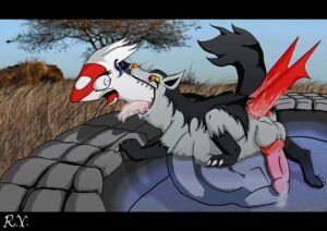 Rating: Explicit Score: 0 Tags: animal_genitalia animal_penis cumming earrings female feral full_tour furry hyena hyper hyper_belly latias legendary_pokemon male male_only mightyena no_humans outside penis pokemon pokemon_(species) pokemon_rse roco rule34 saliva same_size_vore scalie sex vore vore_belly User: bunchy7s