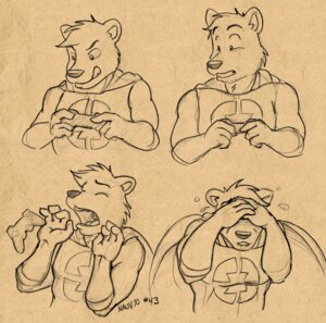 Rating: Safe Score: 0 Tags: 2010 anthro bite biting_lip biting_own_lip cape clothing controller distorter e621 eyes_closed game_controller lips male mammal mustelid musteline sean_o'hare self_bite solo spandex tight_clothing tongue tongue_out true_musteline weasel User: bunchy7s