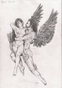 Rating: Explicit Score: 0 Tags: boreas_(mythology) female greek_mythology male monochrome mythology nipples nude orithyia rule34 wings User: bunchy7s