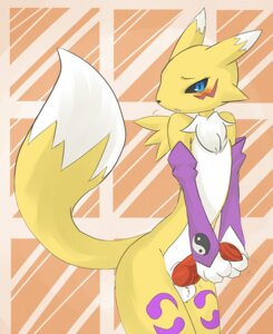 Rating: Explicit Score: 0 Tags: abstract_background anthro bajiru bandai_namco biped black_nose black_sclera blue_eyes canid canine chest_tuft countershading digimon digimon_(species) dipstick_tail e621 erection fur genitals hi_res looking_at_viewer male mammal markings multicolored_body multicolored_fur multicolored_tail penis pinup pose renamon simple_background solo standing tail tail_markings third-party_edit tuft two_tone_body two_tone_fur two_tone_tail white_body white_fur white_tail yellow_body yellow_fur yellow_tail yin_yang User: bunchy7s