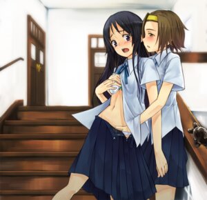 Rating: Questionable Score: 0 Tags: 2girls black_hair blush bra breast_grab breasts brown_hair dark_hair female female_only hairband hand_in_another's_panties hand_in_panties human human_only k-on! lingerie long_hair mio_akiyama_(k-on!) multiple_females multiple_girls navel open_clothes open_mouth open_shirt panties ritsu_tainaka_(k-on!) rule34 school_uniform schoolgirl shirt short_hair stairs underwear white_bra white_panties yui_7 yuri User: bunchy7s