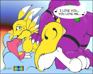 Rating: Explicit Score: 0 Tags: alexspastic anthro barney_the_dinosaur breasts canine color crossover digimon digimon_(species) dinosaur doggy_style female fox fur furry interspecies male marmelmm nipples pussy renamon reptile rule34 scalie sex side_view tagme vaginal_penetration User: bunchy7s