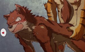 Rating: Explicit Score: 0 Tags: all_fours anal anal_penetration anthro balls black_claws black_nose blush bodily_fluids brown_body brown_fur canid canine canis claws cum cumshot doggystyle domestic_dog duo e621 ejaculation erection faceless_character faceless_male felid from_behind_position fur genital_fluids genitals heart_symbol humanoid_genitalia humanoid_penis interspecies male male/male male_penetrated male_penetrating male_penetrating_male mammal motion_lines nipples nude one_eye_closed open_mouth orgasm pantherine penetration penis sex solo_focus speech_bubble tail tears tiger toraya_inugami wolf User: bunchy7s