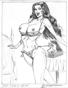 Rating: Explicit Score: 0 Tags: 2005 female julius_zimmerman milf morticia_addams rule34 tagme the_addams_family thing_(addams_family) User: bunchy7s