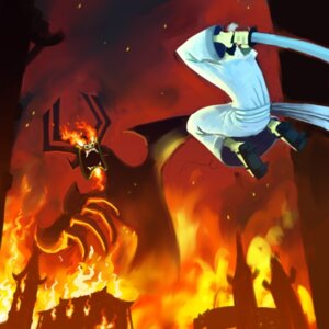 Rating: Safe Score: 0 Tags: 1:1 4_fingers aku asian_clothing city clothed clothing demon detailed detailed_background duo e621 east_asian_clothing fight fingers fire flaming footwear front_view fully_clothed geta holding_melee_weapon holding_object holding_sword holding_weapon human japanese_clothing jumping male mammal melee_weapon not_furry nude open_mouth outside rear_view samurai samurai_jack samurai_jack_(character) sword toony unknown_artist warrior weapon User: bunchy7s