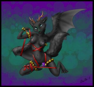 Rating: Explicit Score: 0 Tags: 2010 anthro antlers bells black bondage breasts canine christmas cum dildo dragon dragoness female fur furry holidays horns hybrid masturbation nude penetration pussy pussy_juice quillu ribbons rule34 sex_toy solo vaginal_penetration wings wolf User: bunchy7s