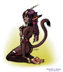 Rating: Explicit Score: 0 Tags: anthro brown_body brown_fur chest_tuft clothing collar corset domestic_cat e621 felid feline felis female fishnet_clothing fur legwear lingerie mammal nude sanny simple_background solo stockings tail topwear tuft User: bunchy7s