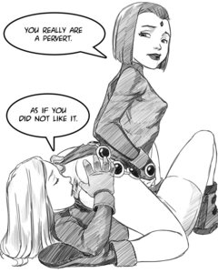 Rating: Explicit Score: 0 Tags: 2girls anilingus anus ass belt blonde_hair blue_eyes boots clothing dc dc_comics dialogue erect_nipples facesitting female female_only flat_chest footwear g.f.d. gloves handwear human leotard leotard_aside lips monochrome multiple_females multiple_girls nipples oral pale_skin rachel_roth raven_(dc) rimming rule34 sketch spread_anus teen_titans terra terrarae yuri User: bunchy7s