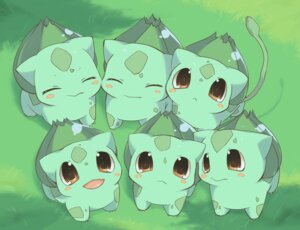 Rating: Safe Score: 0 Tags: ambiguous_gender blush bulbasaur detailed_background e621 elemental_creature enomoto_hina feral flora_fauna generation_1_pokemon group heart_symbol nintendo orange_eyes plant pokemon pokemon_(species) quadruped scalie smile young young_feral User: bunchy7s