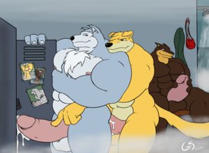 Rating: Explicit Score: 0 Tags: abs anal anal_sex anthro balls big_balls big_penis blitz_(road_rovers) canine cum dobermann domestic_dog exile_(road_rovers) furry furry_only huge_cock humanoid_penis hunter_(road_rovers) husky indoors male male/male male_only mammal multiple_males muscles no_humans pecs penis road_rovers rule34 sex standing thick_penis yaoi User: bunchy7s
