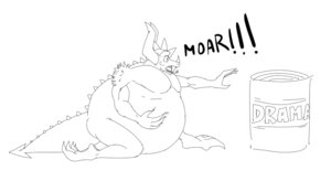 Rating: Safe Score: 0 Tags: anthro demon dragmon dragmon_(character) dragon drama e621 english_text greyscale horn male monochrome morbidly_obese morbidly_obese_anthro morbidly_obese_male mythological_creature mythological_scalie mythology obese obese_anthro obese_male overweight overweight_anthro overweight_male scalie solo tail text the_truth thick_tail weight_gain User: bunchy7s