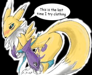Rating: Questionable Score: 0 Tags: 3_fingers anthro armwear bandai_namco bent_arm bent_legs bent_over bikini biped black_background black_nose black_sclera blue_eyes blush breasts bridal_gauntlets canid canine chest_tuft clothed clothing countershading covering covering_self dialogue digimon digimon_(species) dipstick_tail e621 english_text extended_arm female fingers fur hand_on_breast hand_on_knee hand_on_leg hand_on_own_breast hand_on_own_knee hand_on_own_leg holding_knee holding_leg leaning_on_self legs_together looking_at_viewer mammal markings mike-son multicolored_body multicolored_fur multicolored_tail panties panties_down partially_clothed pose renamon shy side_view simple_background skimpy solo standing swimwear tail tail_markings text tight_clothing touching_breast touching_own_breast tuft two-piece_swimsuit two_tone_body two_tone_fur two_tone_tail underwear underwear_down white_body white_fur white_tail white_tail_tip yellow_body yellow_fur yellow_tail yin_yang User: bunchy7s