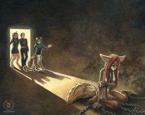 Rating: Safe Score: 0 Tags: 2008 admiral_boyce anthro bottomless breasts brown_hair caitian canid canine captured chain chakat chakona_space clothed clothing cuff_(restraint) digitigrade doorway dress e621 felid felid_taur female fennec_fox forestwalker fox group hair handcuffs herm_(lore) human kacey leanna_fennec leopard leopard_spots long_hair m'lai_saraath male mammal mammal_taur metal_cuffs nude pantherine quadruped restraints sad shackles spots star_trek tail taur true_fox uniform User: bunchy7s