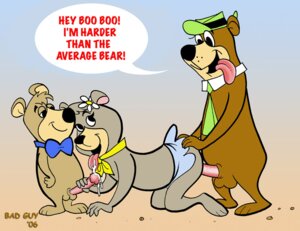 Rating: Explicit Score: 0 Tags: 2006 anthro bad_guy_(artist) bear boo_boo_bear cindy_bear cum cum_in_mouth female hanna-barbera male penis rule34 sex spitroast threesome tongue tongue_out yogi_bear yogi_bear_(character) User: bunchy7s