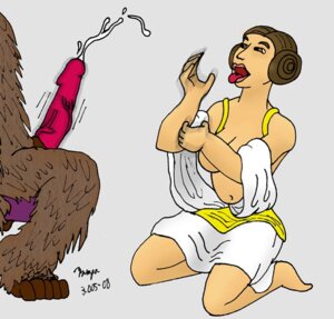 Rating: Explicit Score: 0 Tags: 2005 a_new_hope bungakawa2000 chewbacca cumshot female interspecies lucasfilm princess_leia_organa rule34 star_wars wookiee User: bunchy7s