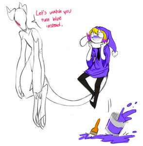 Rating: Safe Score: 0 Tags: alien angry ask_blog asphyxiation brush clothed clothing cyanosis dialogue dogrot duo e621 earthbound_(series) english_text fully_clothed gieeg giygas gradient_hair hair happy_happyism human male mammal nintendo paint paintbrush red_eyes simple_background text thick_thighs thin_calves thin_legs thin_thighs white_background wide_hips User: bunchy7s