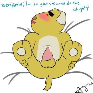 Rating: Explicit Score: 0 Tags: 1:1 agroni animal_crossing anthro balls bed benjamin_(animal_crossing) biped bird_dog blush canid canine canis domestic_dog e621 english_text erection fur furniture genitals hunting_dog labrador lying male mammal nintendo nude on_back paws penis retriever simple_background solo spread_legs spreading text yellow_body yellow_fur User: bunchy7s