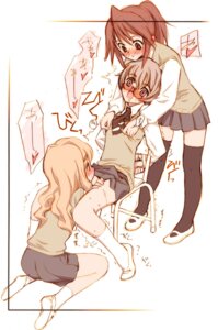 Rating: Explicit Score: 0 Tags: 3girls arms_behind_back back black_legwear black_thighhighs blush bondage bound_wrists brown_eyes brown_hair chair clothed_sex constricted_pupils cunnilingus dripping feet female femdom footwear glasses grey_eyes grey_hair hand_on_thigh keuma kneehighs kneeling light_brown_hair long_hair multiple_females multiple_girls neckerchief nipple_play nipple_tweak nipples open_mouth oral orgasm ponytail pussy pussy_juice rule34 saliva school_uniform serafuku shoes short_hair shouting simple_background sitting sketch skirt_lift sleeveless_sweater socks soles standing sweat sweater sweater_vest teamwork thighhighs tied_hair trembling uwabaki vest white_kneehighs white_legwear yuri User: bunchy7s