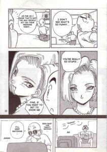 Rating: Questionable Score: 0 Tags: 1994 1girls android_18 comic dragon_ball dragon_ball_z female human iwasaki_tatsuya krillin kuririn male master_roshi rule34 straight_hair User: bunchy7s