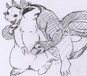 Rating: Explicit Score: 0 Tags: anus claws conjoined fellatio feral fur hydreigon insertion interspecies linoone male male_only monochrome multi_head multiple_boys multiple_males nude oral penis pokemon rule34 sketch standing yaoi User: bunchy7s