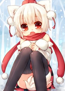 Rating: Safe Score: 0 Tags: animal_humanoid armwear bare_shoulders black_clothing black_legwear blush bottomwear breasts canid canid_humanoid canine canine_humanoid canis clothed clothing detached_sleeves dog_humanoid domestic_dog e621 female hair hat headgear headwear hi_res humanoid legwear looking_at_viewer mammal mammal_humanoid momiji_inubashiri open_mouth pom_clothing pom_scarf pom_shirt red_eyes sad_fuka scarf short_hair sitting skirt solo thigh_highs tokin_hat touhou white_hair young User: bunchy7s