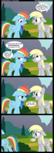 Rating: Safe Score: 0 Tags: absurd_res amber_eyes blonde_hair blue_body blue_feathers blue_fur comic cutie_mark derpy_hooves_(mlp) dialogue e621 english_text equid equine feathered_wings feathers female feral friendship_is_magic fur grass hair hasbro hi_res mammal multicolored_hair my_little_pony mythological_creature mythological_equine mythology outside pegasus plant quadruped rainbow_dash_(mlp) rainbow_hair shrub tail text tree url veggie55 wings wood yellow_eyes User: bunchy7s
