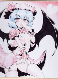Rating: Explicit Score: 0 Tags: areola_slip areolae bat_wings collar colored_pencil_(medium) female garter_belt garter_straps hat heart monochrome nipples no_bra okiraku_nikku panties panty_pull red_eyes remilia_scarlet rule34 shikishi short_hair skirt solo string_panties thighhighs touhou traditional_media underwear wings wrist_cuffs User: bunchy7s Rating: Explicit Score: 0 Tags: areola_slip areolae bat_wings collar colored_pencil_(medium) female garter_belt garter_straps hat heart monochrome nipples no_bra okiraku_nikku panties panty_pull red_eyes remilia_scarlet rule34 shikishi short_hair skirt solo string_panties thighhighs touhou traditional_media underwear wings wrist_cuffs User: bunchy7s