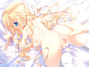Rating: Explicit Score: 0 Tags: 1boy 1girls anus arietta_(lyrical_lyric) back bed blonde_hair blue_eyes blush censored chikotam clitoris cum cum_in_pussy cum_on_back female game_cg highres long_hair lyrical_lyric male nude pillow pussy pussy_juice rule34 solo_focus straight sweat tears thighhighs urethra User: bunchy7s
