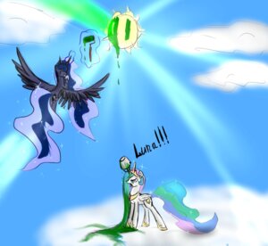 Rating: Safe Score: 0 Tags: blue_body blue_feathers cutie_mark duo e621 equid equine feathered_wings feathers female feral friendship_is_magic hair hasbro hi_res horn long_hair mammal my_little_pony mythological_creature mythological_equine mythology princess_celestia_(mlp) princess_luna_(mlp) smile spacehunt white_body white_feathers winged_unicorn wings User: bunchy7s