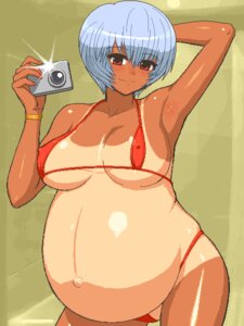 Rating: Explicit Score: 0 Tags: arm_behind_head arm_up bikini bracelets breasts camera female fingernails gold_bracelet heavily_pregnant large_breasts looking_at_viewer nail_polish neon_genesis_evangelion nipples_visible_through_clothing oekaki outie_navel pose pregnant ready_to_pop red_bikini red_eyes red_nails rei_ayanami rule34 shiny_skin silver_hair small_breasts smile string_bikini swimsuit tan tanline tenseiani User: bunchy7s