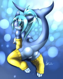 Rating: Explicit Score: 0 Tags: 2010 anthro anus ass back_view barefoot blue_eyes blue_skin blush breasts color cyan_hair detached_sleeves feet female female_only fins fish furry furry_only hair long_hair marine mn_xenx myrl nipples non-human_areolae nude open_eyes plump_labia pointy_ears ponytail pussy raised_tail rule34 shark shiny smooth_skin socks soles solo tail thighhighs tied_hair toes vulva User: bunchy7s