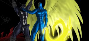 Rating: Explicit Score: 0 Tags: angel balls bdsm bgn big_balls bondage bound chain demon demon_humanoid digital_media_(artwork) duo e621 erection facial_markings feathered_wings feathers genitals head_markings hi_res humanoid humanoid_genitalia humanoid_penis male male/male markings muscular muscular_male nude penis redeemer spawn spawn_(series) spikes spread_legs spreading standing whip wings User: bunchy7s