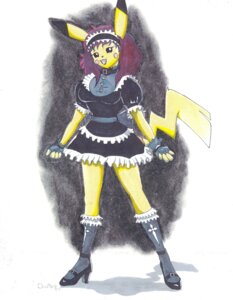 Rating: Safe Score: 0 Tags: absurd_res accessory adolescent alternative_fashion anthro anthrofied big_breasts breasts cleft_tail clothing collar e621 english_text female footwear frilly frilly_accessory frilly_hairband fur generation_1_pokemon ghstkatt goth hair_accessory hairband hi_res high_heels looking_at_viewer maid_uniform mammal nintendo pikachu pokemon pokemon_(species) pokemorph rodent shoes solo tail text uniform yellow_body yellow_fur young User: bunchy7s