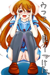 Rating: Explicit Score: 0 Tags: asahina_mikuru blush breasts clothing female female_only human panties pantyshot partially_translated pink_panties red_eyes rule34 school_uniform serafuku skirt solo soranon suzumiya_haruhi_no_yuuutsu thighhighs translation_request underwear what User: bunchy7s
