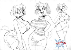 Rating: Questionable Score: 0 Tags: anthro big_breasts black_and_white breasts canid canine canis chochi clothed clothing collar domestic_dog e621 female huge_breasts lovely_pets mammal model_sheet monochrome side_view sketch skimpy solo traditional_media_(artwork) User: bunchy7s