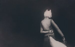 Rating: Safe Score: 0 Tags: anthro arctic_wolf biped bottomwear canid canine canis clothing e621 fencing furgonomic_bottomwear furgonomics greyscale hands_behind_back hi_res lundi male mammal monochrome olympics rear_view solo standing tail tail_button_bottoms tail_clothing veil_heartwood wolf User: bunchy7s