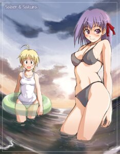 Rating: Questionable Score: 0 Tags: 2girls ahoge artoria_pendragon bikini black_eyes blonde_hair blush breasts cleavage cloud fate/stay_night fate_(series) female female_only hair_ribbon innertube matou_sakura multiple_females multiple_girls navel one-piece one-piece_swimsuit outdoors purple_eyes purple_hair ribbon rule34 school_swimsuit short_hair sky smile string_bikini swimsuit wading water white_school_swimsuit User: bunchy7s