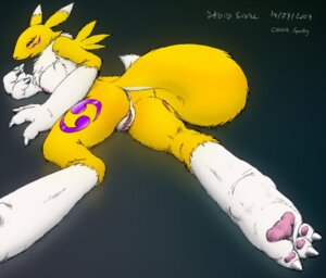 Rating: Explicit Score: 0 Tags: 2007 anthro anus armwear asthexiancal bandai_namco beckoning belly biped black_sclera blue_eyes breasts bridal_gauntlets butt canid canine chest_tuft claws clothing colored digimon digimon_(species) e621 facial_markings feet female fluffy fluffy_tail fur genitals gesture head_markings hindpaw inviting looking_at_viewer lying mammal markings mostly_nude nipples on_front paws presenting presenting_hindquarters renamon seductive solo spanking_(artist) spread_legs spreading tail tuft vulva white_belly white_body white_fur yellow_body yellow_fur User: bunchy7s