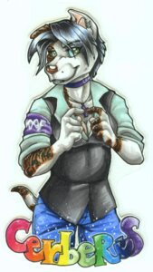 Rating: Safe Score: 0 Tags: 2010 anthro bottomwear canid canine canis cerberus_de_rozier character_badge_(artwork) clothed clothing cockiestspaniel collar cross cross_necklace domestic_dog e621 ear_piercing female green_eyes grin jewelry looking_at_viewer mammal markings mole_(marking) necklace pants piercing simple_background smile solo teeth text topwear vest white_background User: bunchy7s Rating: Safe Score: 0 Tags: 2010 anthro bottomwear canid canine canis cerberus_de_rozier character_badge_(artwork) clothed clothing cockiestspaniel collar cross cross_necklace domestic_dog e621 ear_piercing female green_eyes grin jewelry looking_at_viewer mammal markings mole_(marking) necklace pants piercing simple_background smile solo teeth text topwear vest white_background User: bunchy7s