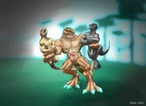 Rating: Explicit Score: 0 Tags: anthro balls bodily_fluids claws cum dinosaur dromaeosaurid e621 erection fangs foreskin genital_fluids genitals glans group humanoid_genitalia humanoid_penis male male/male muscular nude penis precum prehistoric_species reptile retracted_foreskin saurischian scalie size_difference standing tail teeth theropod todex tyrannosaurid tyrannosauroid tyrannosaurus tyrannosaurus_rex velociraptor yellow_eyes User: bunchy7s