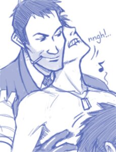 Rating: Explicit Score: 0 Tags: 2d 3boys artist_request dog_tags fancy fancy_clothing fancy_old_man gay human human_male human_only incest male male_only maskless_spy monochrome multiple_boys multiple_males older_male_and_younger_male rule34 scout_(team_fortress_2) sniper_(team_fortress_2) spy_(team_fortress_2) team_fortress_2 yaoi User: bunchy7s Rating: Explicit Score: 0 Tags: 2d 3boys artist_request dog_tags fancy fancy_clothing fancy_old_man gay human human_male human_only incest male male_only maskless_spy monochrome multiple_boys multiple_males older_male_and_younger_male rule34 scout_(team_fortress_2) sniper_(team_fortress_2) spy_(team_fortress_2) team_fortress_2 yaoi User: bunchy7s