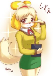 Rating: Questionable Score: 0 Tags: animal_crossing anthro bottomwear canid canine canis clothing domestic_dog e621 eyewear female glasses isabelle_(animal_crossing) mammal nintendo pencil_skirt shih_tzu skirt skykain solo tail text toy_dog translated User: bunchy7s Rating: Questionable Score: 0 Tags: animal_crossing anthro bottomwear canid canine canis clothing domestic_dog e621 eyewear female glasses isabelle_(animal_crossing) mammal nintendo pencil_skirt shih_tzu skirt skykain solo tail text toy_dog translated User: bunchy7s