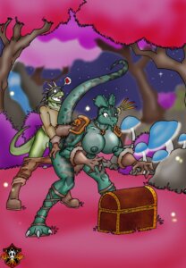 Rating: Explicit Score: 0 Tags: amber_eyes anal anthro balls barbarian big_breasts breasts detailed_background dilophosaurid dilophosaurus dinosaur duo dylian_hailford e621 ear_piercing female female_penetrated forest from_behind_position genitals hi_res lordstevie male male/female male_penetrating male_penetrating_female nature nipples non-mammal_balls non-mammal_breasts non-mammal_nipples outside penetration piercing plant prehistoric_species reptile saurischian scalie sex surprise_buttsex surprise_sex surprised tail theropod treasure_chest tree wood User: bunchy7s