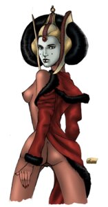 Rating: Explicit Score: 0 Tags: 1990s 1999 1girls 20th_century areola ass bare_ass breasts facepaint female female_only fur_trim light_skin lipstick long_fingernails long_sleeves looking_back looking_back_at_viewer makeup miravi nail_polish nipples no_bra no_panties open_clothes padme_amidala pose pubic_hair pussy pussy_peek queen red_clothing red_nails robe royalty rule34 small_breasts solo standing star_wars the_phantom_menace two-tone_lips User: bunchy7s