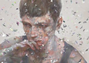 Rating: Safe Score: 0 Tags: brown_hair bust_portrait clothed clothing confetti cracks digital_media_(artwork) digital_painting_(artwork) e621 fully_clothed grandfathered_content hair human human_only idwttwy looking_away male mammal not_furry painting_(artwork) portrait shirt simple_background solo surrealism tank_top topwear User: bunchy7s