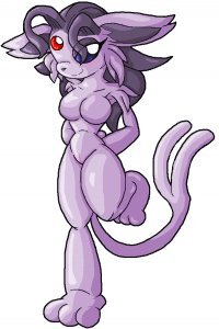 Rating: Explicit Score: 0 Tags: anthro black_nose breasts closed_mouth color eeveelution espeon exposed_breasts female female_only forehead_jewel fur furry furry_breasts furry_ears furry_tail nintendo open_eyes pokemon pokemon_(species) pokemorph purple_eyes rule34 smile solo tail white_background User: bunchy7s