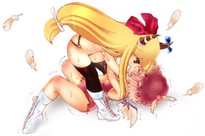 Rating: Questionable Score: 0 Tags: dei_shirou female hat horns kissing long_hair multiple_females multiple_girls mystia_lorelei orenji_zerii rule34 short_hair suika_ibuki touhou wings yuri User: bunchy7s