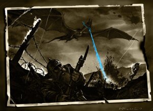 Rating: Safe Score: 0 Tags: alternative_fashion ambiguous_gender dragon dwarf e621 fantasy feral fire group human humanoid male mammal membrane_(anatomy) membranous_wings monochrome mythological_creature mythological_scalie mythology photo scalie spot_color steampunk tail unknown_artist war wings wolsung_(rpg) world_war User: bunchy7s