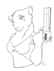 Rating: Safe Score: 0 Tags: 2006 anthro black_and_white breasts desert_eagle doomferret doomferretprincess e621 fangs female gun half-length_portrait handgun holding_gun holding_object holding_ranged_weapon holding_weapon looking_at_viewer markings monochrome pen_(artwork) pistol portrait ranged_weapon solo teeth traditional_media_(artwork) weapon User: bunchy7s
