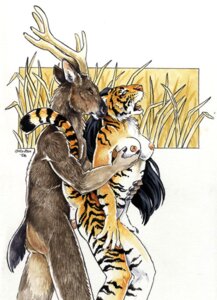 Rating: Explicit Score: 0 Tags: 2006 anal anal_penetration animal_genitalia anthro anthro_on_anthro areola bodyguard_position breast_grab breasts cervine deer duo e621 elk erection felid female female_penetrated from_behind_position genitals grabbing_from_behind hand_on_breast heather_bruton interspecies male male/female male_penetrating male_penetrating_female mammal nipples nude pantherine penetration penile penis predator/prey predator_penetrated prey_penetrating prey_penetrating_predator sex sheath side_view small_breasts standing standing_sex tail tiger User: bunchy7s